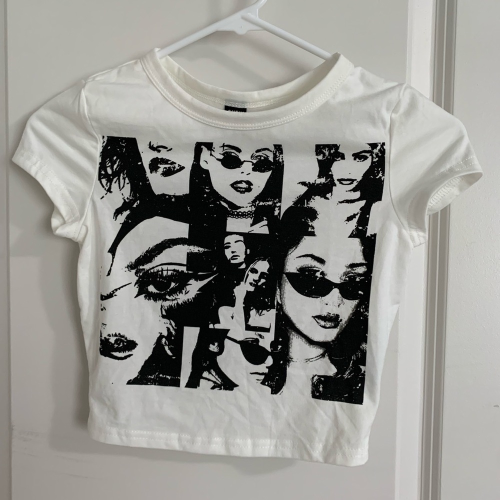 Women's SHEIN crop tee